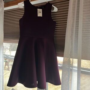 Dark Burgundy size 16 girls dress new with tags